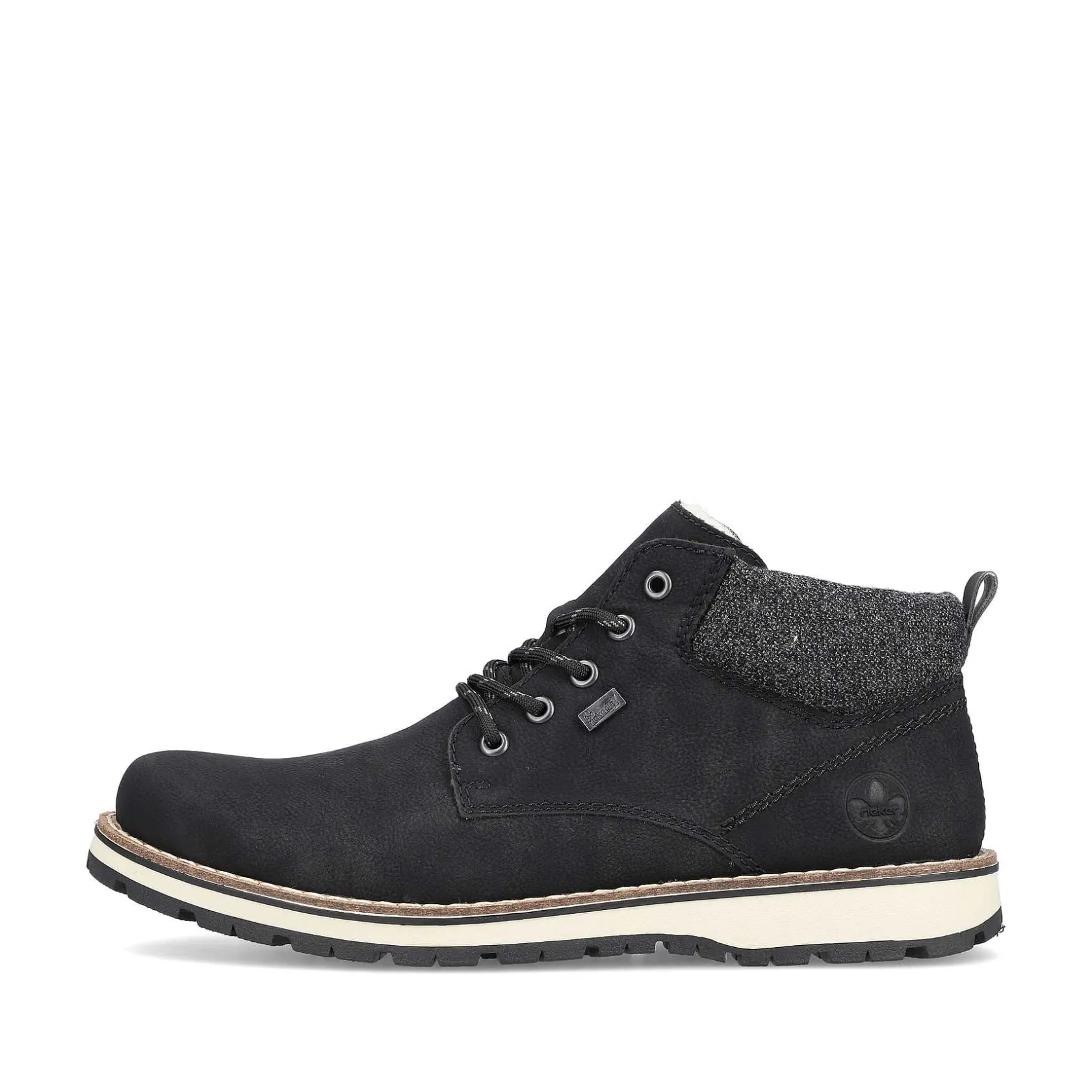 Rieker Boots-Men'S Corded Boots Urban Black