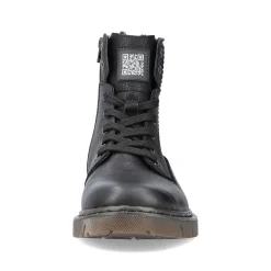 Rieker Boots-Men'S Corded Boots Graphite Black