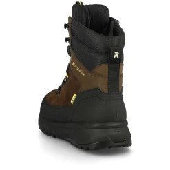 Rieker Boots-Men'S Corded Boots Nut-Brown Deep-Black