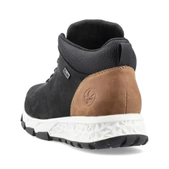 Rieker Sneakers-Men'S High Sneaker Black-Brown