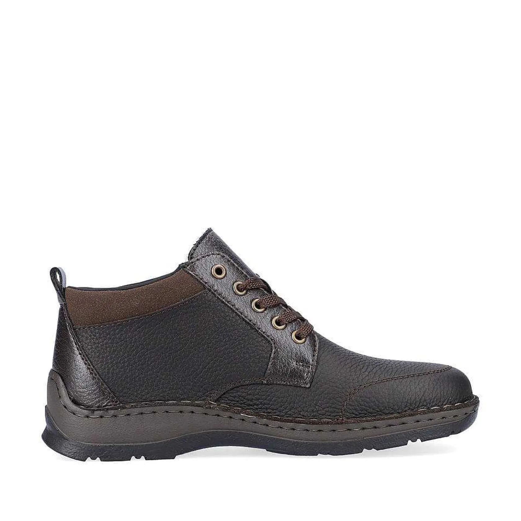 Rieker Boots-Men'S Laced Boots Espresso Brown
