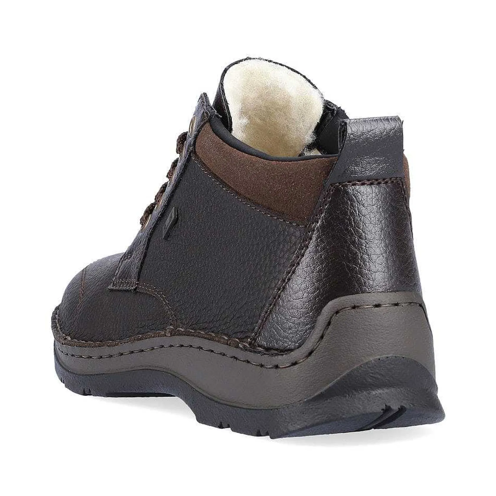 Rieker Boots-Men'S Laced Boots Espresso Brown