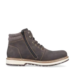 Rieker Boots-Men'S Laced Boots Espresso Brown