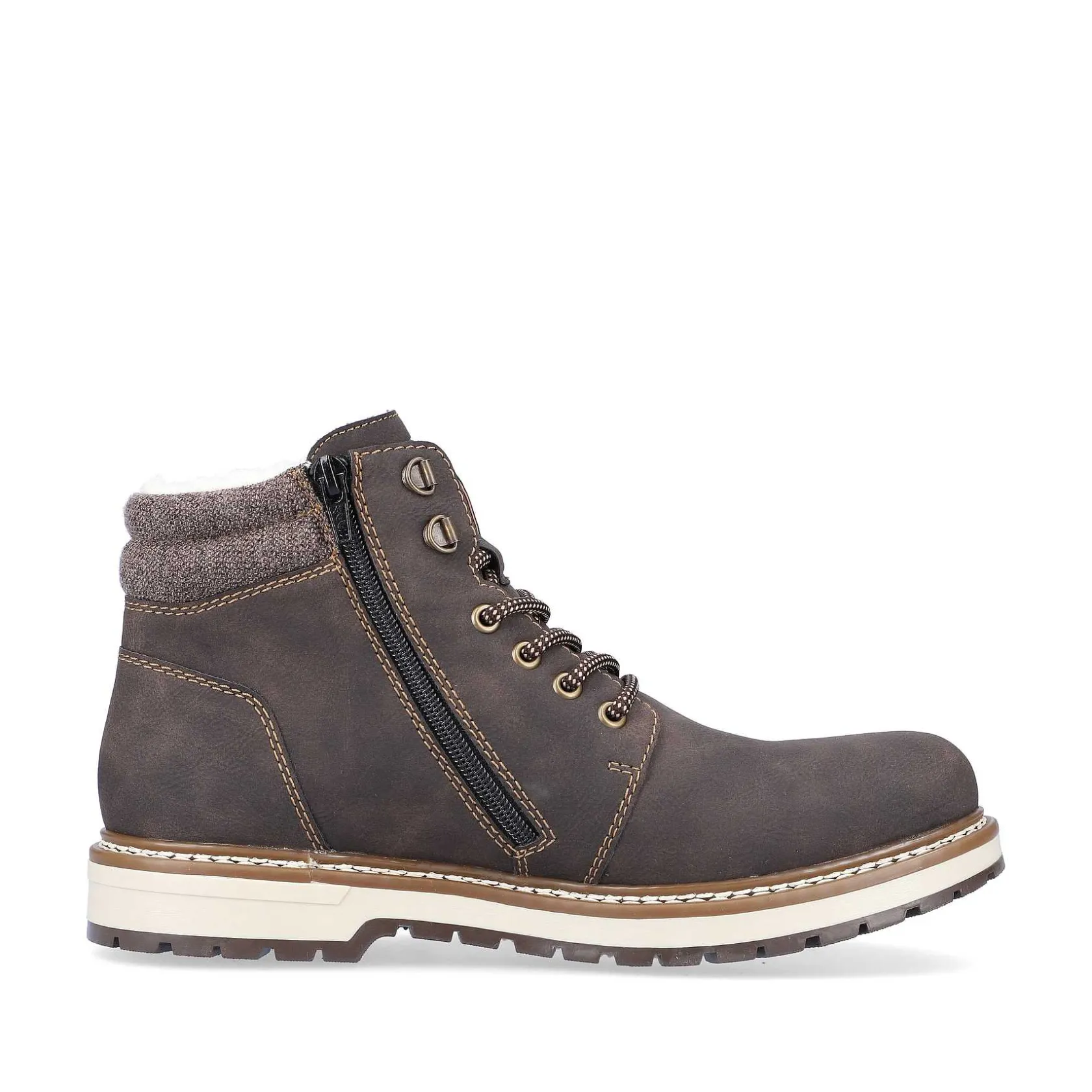 Rieker Boots-Men'S Laced Boots Espresso Brown