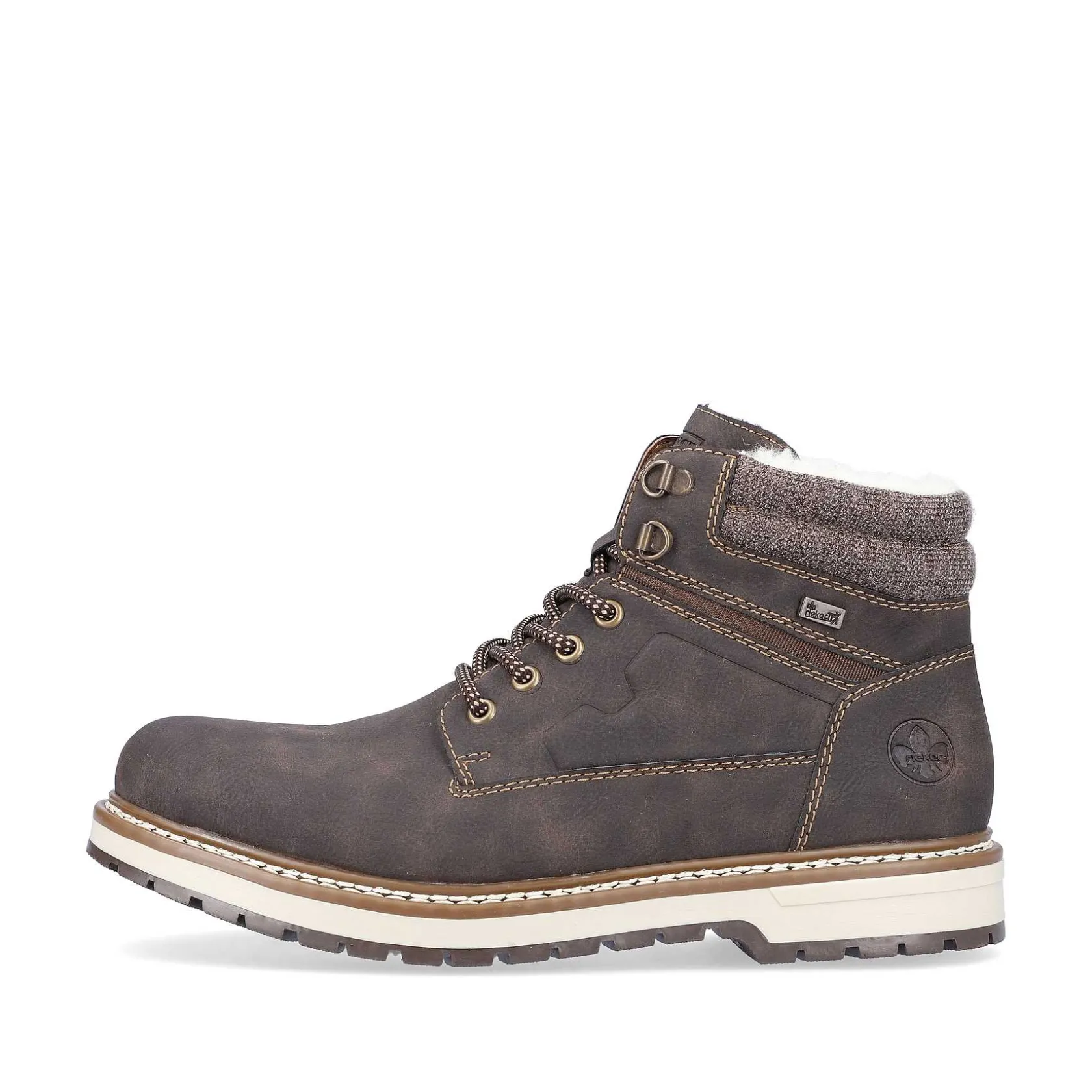 Rieker Boots-Men'S Laced Boots Espresso Brown