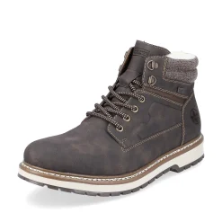 Rieker Boots-Men'S Laced Boots Espresso Brown