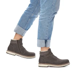 Rieker Boots-Men'S Laced Boots Espresso Brown
