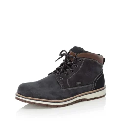 Rieker Boots-Men'S Laced Boots Pacific Blue