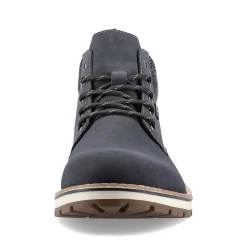 Rieker Boots-Men'S Laced Boots Pacific Blue