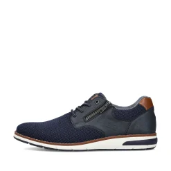 Rieker Low Shoes & Slippers-Men'S Laced Shoes Azure Blue