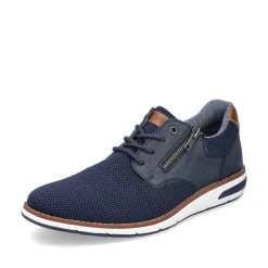 Rieker Low Shoes & Slippers-Men'S Laced Shoes Azure Blue