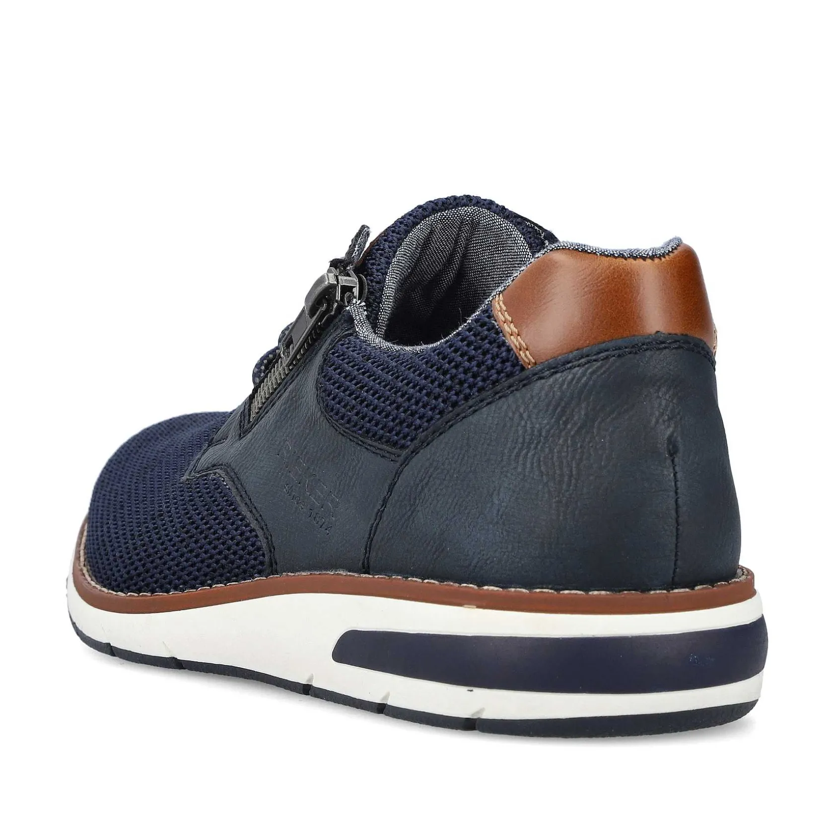 Rieker Low Shoes & Slippers-Men'S Laced Shoes Azure Blue