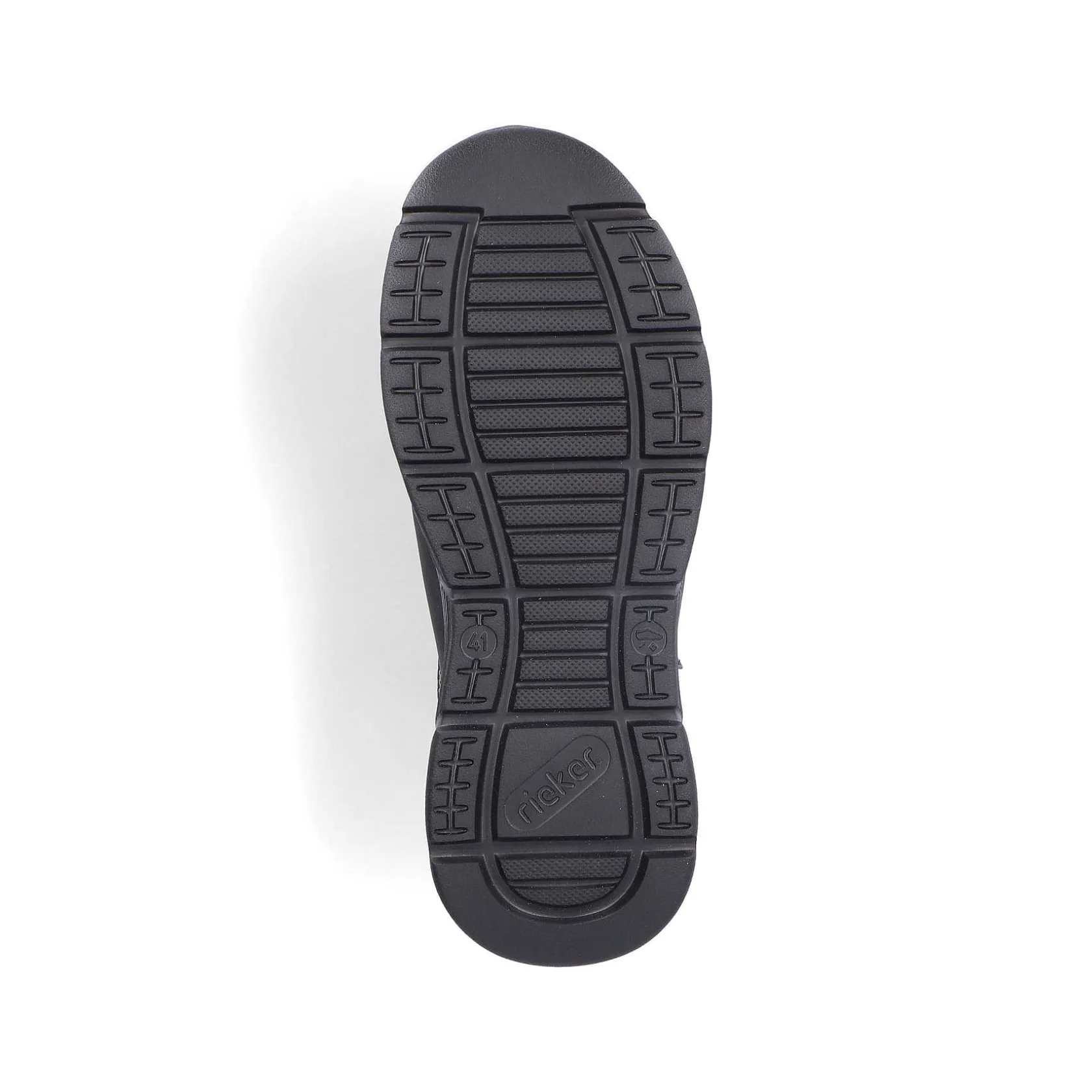 Rieker Low Shoes & Slippers-Men'S Lace-Up Shoes Asphalt Black