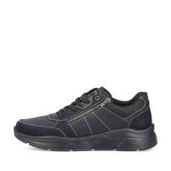 Rieker Low Shoes & Slippers-Men'S Lace-Up Shoes Asphalt Black