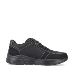 Rieker Low Shoes & Slippers-Men'S Lace-Up Shoes Asphalt Black