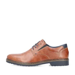 Rieker Business Shoes-Men'S Lace-Up Shoes Copper