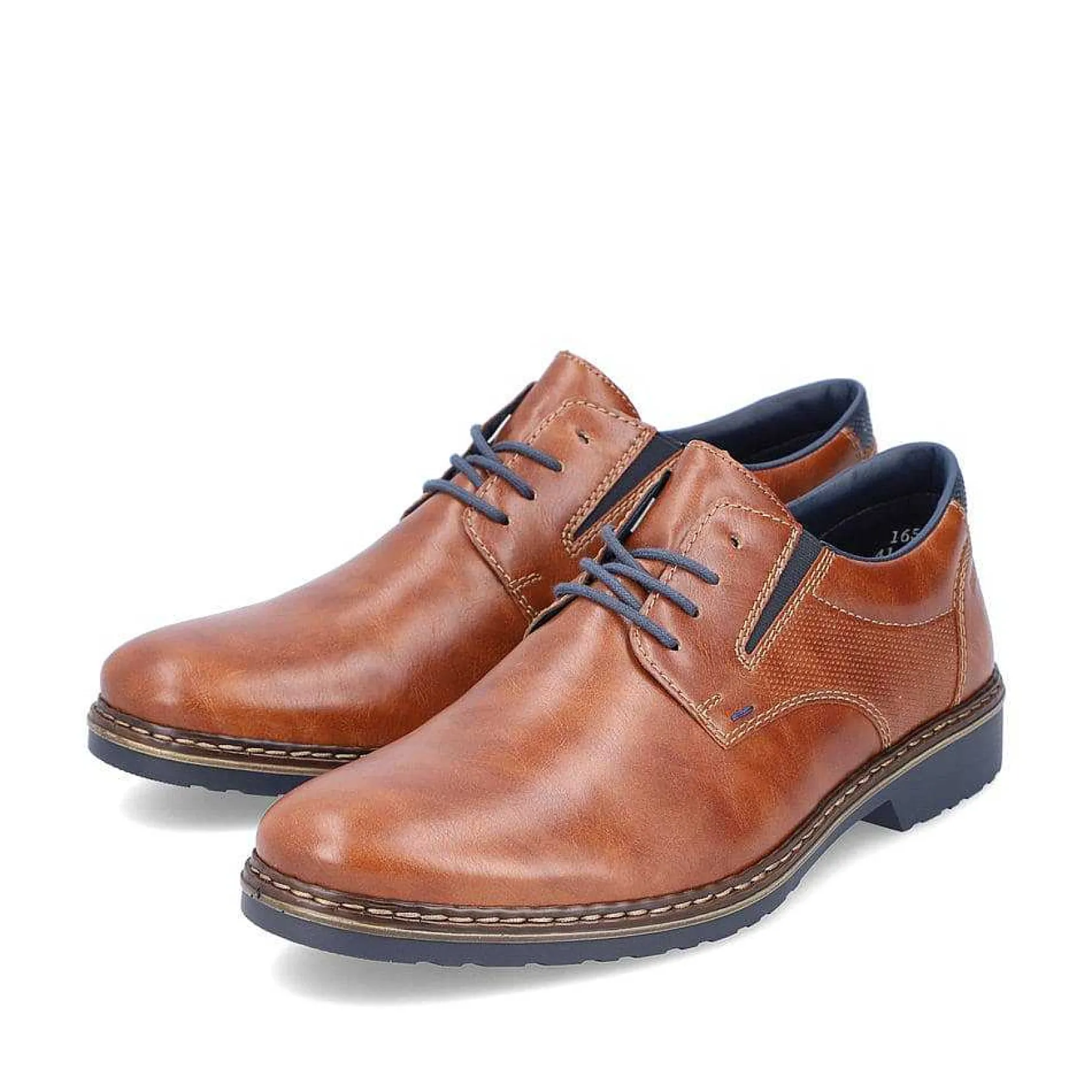 Rieker Business Shoes-Men'S Lace-Up Shoes Copper