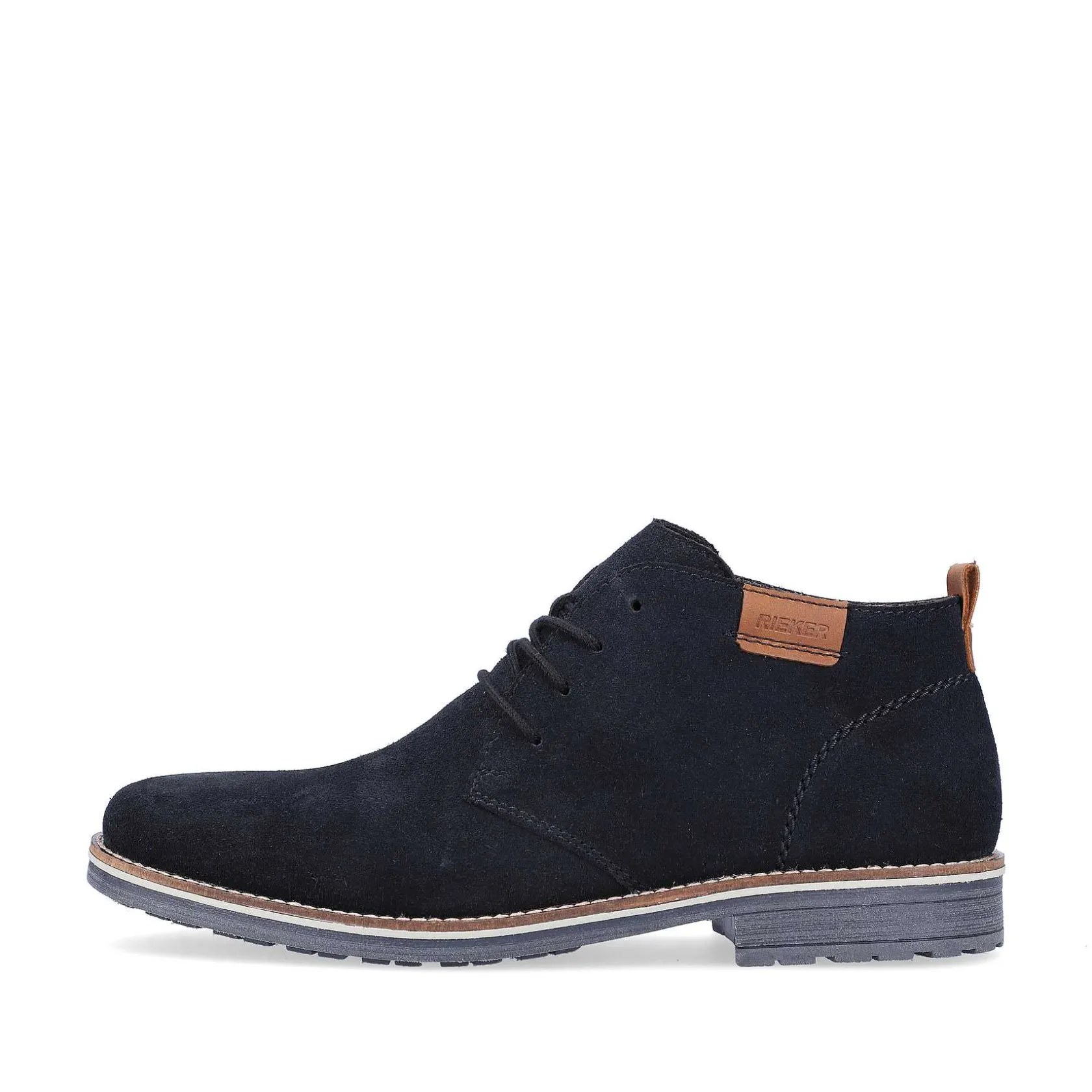Rieker Low Shoes & Slippers-Men'S Lace-Up Shoes Navy Blue