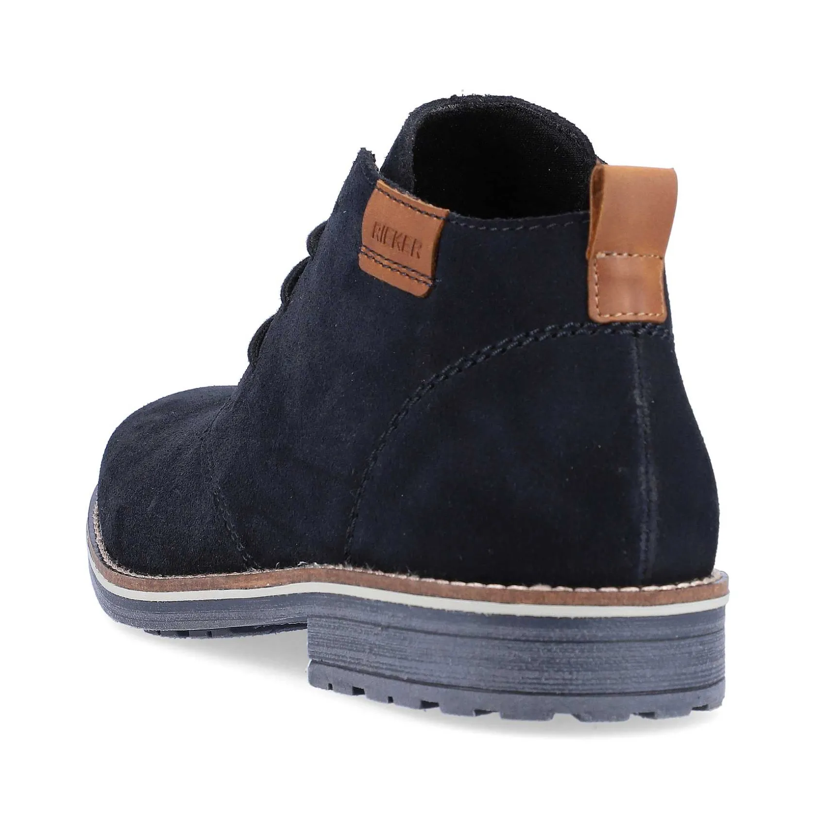 Rieker Low Shoes & Slippers-Men'S Lace-Up Shoes Navy Blue