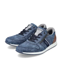 Rieker Low Shoes & Slippers-Men'S Lace-Up Shoes Sky Blue