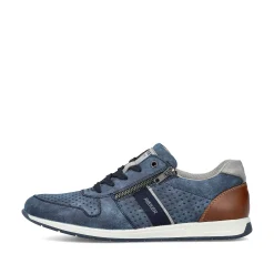 Rieker Low Shoes & Slippers-Men'S Lace-Up Shoes Sky Blue