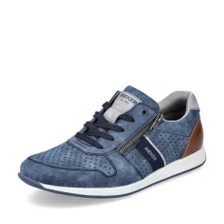 Rieker Low Shoes & Slippers-Men'S Lace-Up Shoes Sky Blue