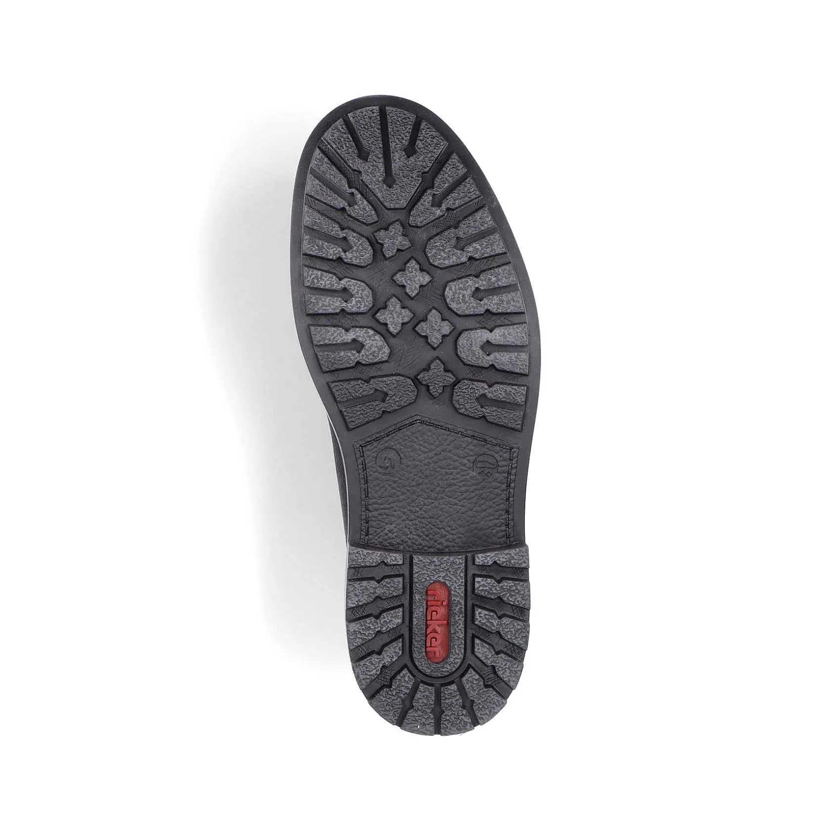 Rieker Low Shoes & Slippers-Men'S Lace-Up Shoes Jet Black