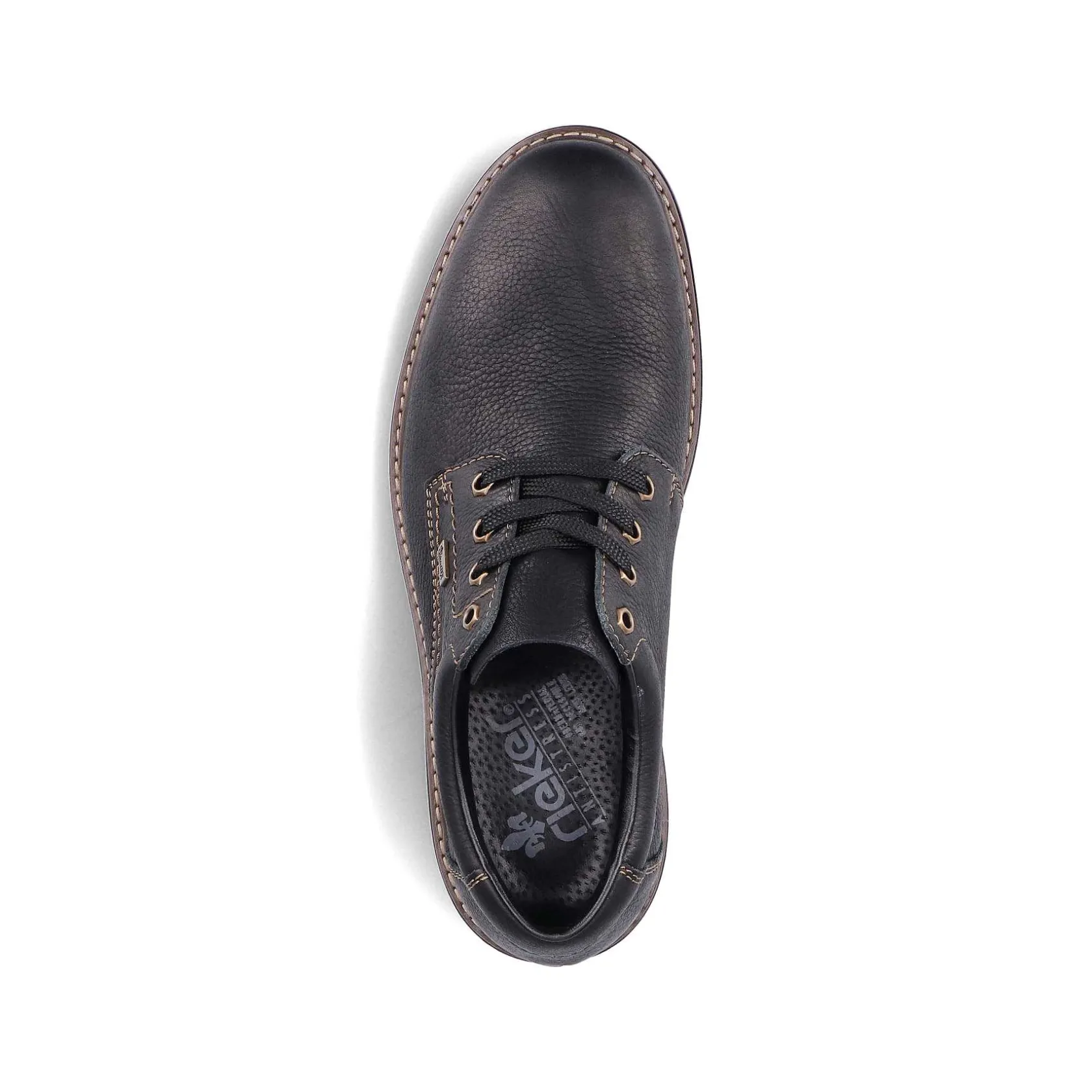 Rieker Low Shoes & Slippers-Men'S Lace-Up Shoes Jet Black