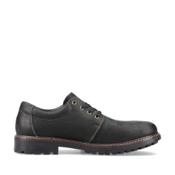 Rieker Low Shoes & Slippers-Men'S Lace-Up Shoes Jet Black