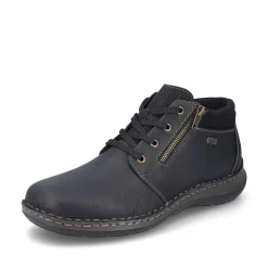 Rieker Low Shoes & Slippers-Men'S Lace-Up Shoes Asphalt Black