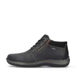 Rieker Low Shoes & Slippers-Men'S Lace-Up Shoes Asphalt Black