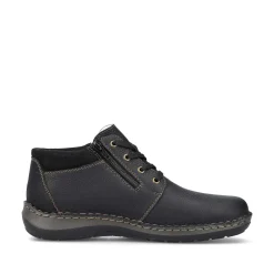 Rieker Low Shoes & Slippers-Men'S Lace-Up Shoes Asphalt Black