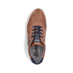 Rieker Business Shoes-Men'S Lace-Up Shoes Chestnut Brown