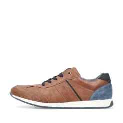 Rieker Business Shoes-Men'S Lace-Up Shoes Chestnut Brown