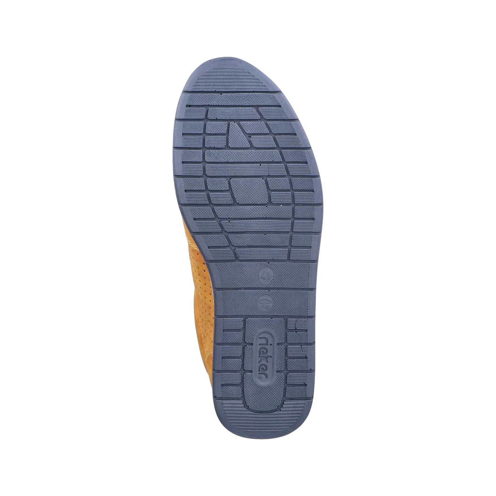 Rieker Low Shoes & Slippers-Men'S Lace-Up Shoes Sunflower Yellow-Navy Blue