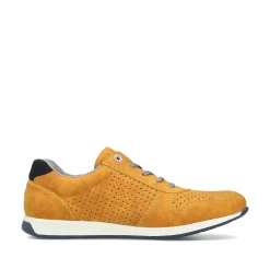 Rieker Low Shoes & Slippers-Men'S Lace-Up Shoes Sunflower Yellow-Navy Blue