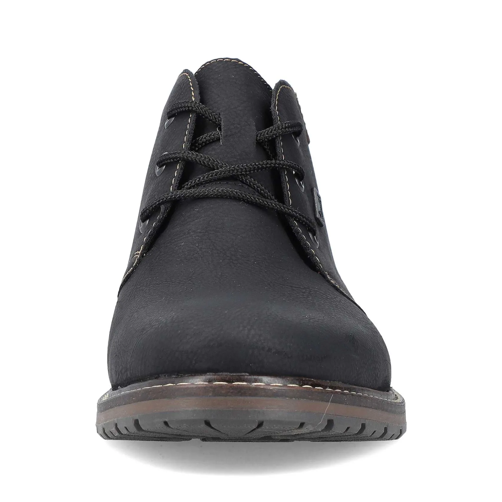 Rieker Low Shoes & Slippers-Men'S Lace-Up Shoes Asphalt Black