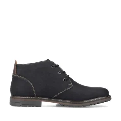 Rieker Low Shoes & Slippers-Men'S Lace-Up Shoes Asphalt Black