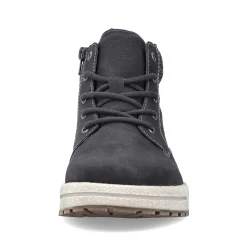 Rieker Low Shoes & Slippers-Men'S Lace-Up Shoes Asphalt Black
