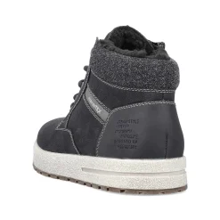 Rieker Low Shoes & Slippers-Men'S Lace-Up Shoes Asphalt Black