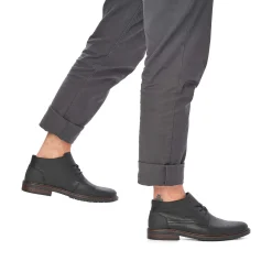 Rieker Low Shoes & Slippers-Men'S Lace-Up Shoes Jet Black