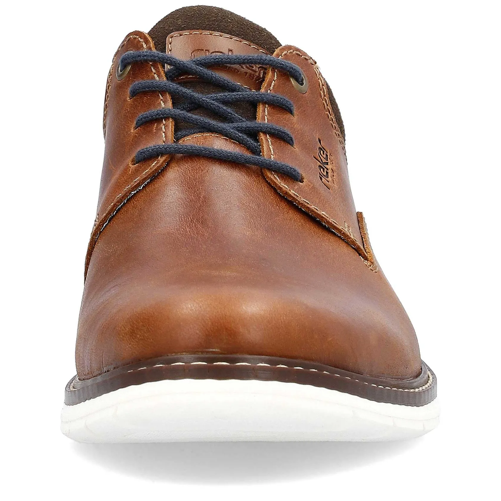 Rieker Business Shoes-Men'S Lace-Up Shoes Wood Brown