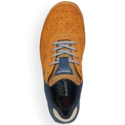 Rieker Low Shoes & Slippers-Men'S Lace-Up Shoes Golden Yellow-Royal Blue