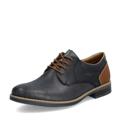 Rieker Business Shoes-Men'S Lace-Up Shoes Navy Blue