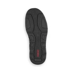 Rieker Low Shoes & Slippers-Men'S Lace-Up Shoes Steel Gray-White