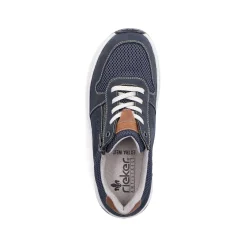 Rieker Low Shoes & Slippers-Men'S Lace-Up Shoes Ocean Blue