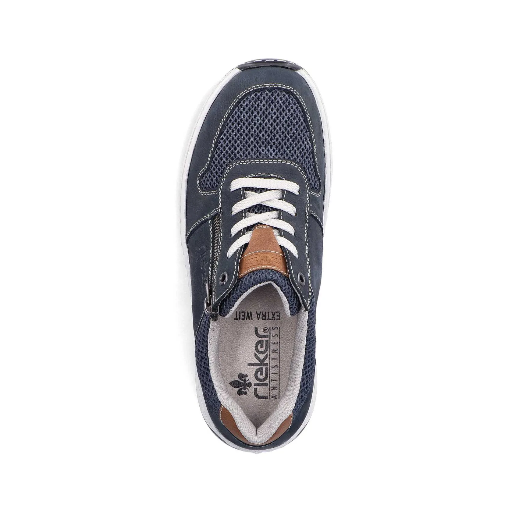 Rieker Low Shoes & Slippers-Men'S Lace-Up Shoes Ocean Blue