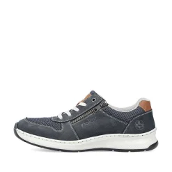 Rieker Low Shoes & Slippers-Men'S Lace-Up Shoes Ocean Blue