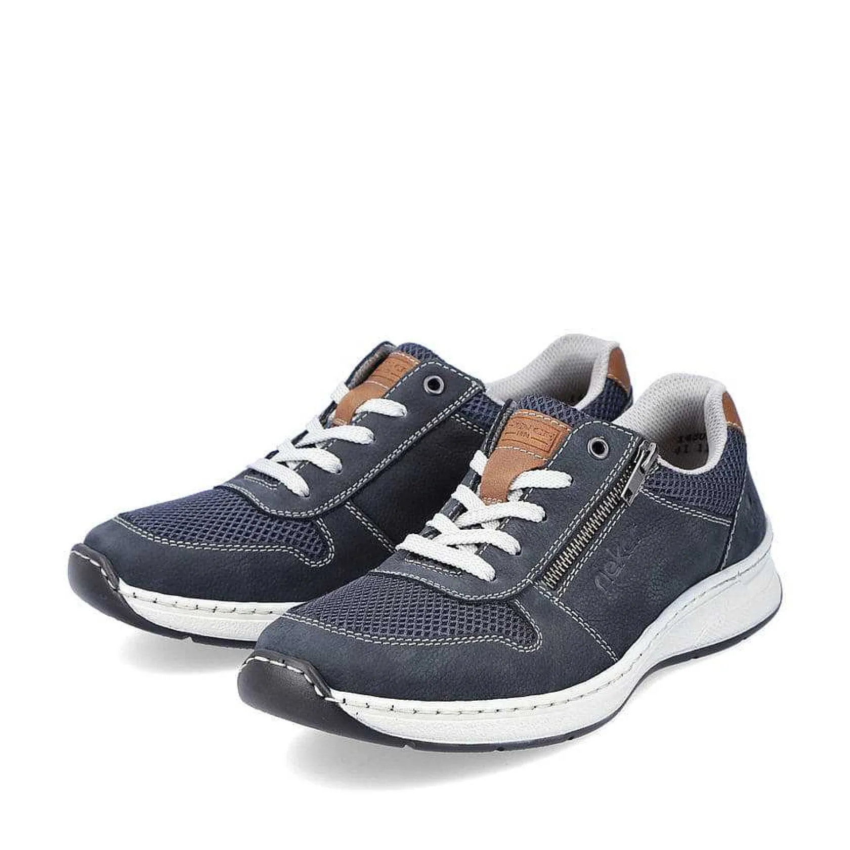 Rieker Low Shoes & Slippers-Men'S Lace-Up Shoes Ocean Blue