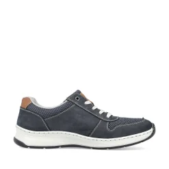 Rieker Low Shoes & Slippers-Men'S Lace-Up Shoes Ocean Blue
